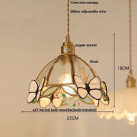 Glas-LED-Pendelleuchte – Glas