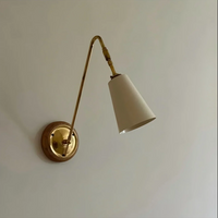 LED-Wandleuchte – Messing