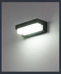 LED-Wandleuchte – Solarbetrieb