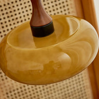 AmberGlow LED-Pendelleuchte – Vintage-Stil
