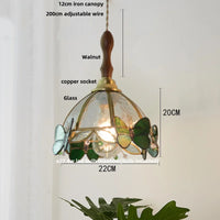 Glas-LED-Pendelleuchte – Glas
