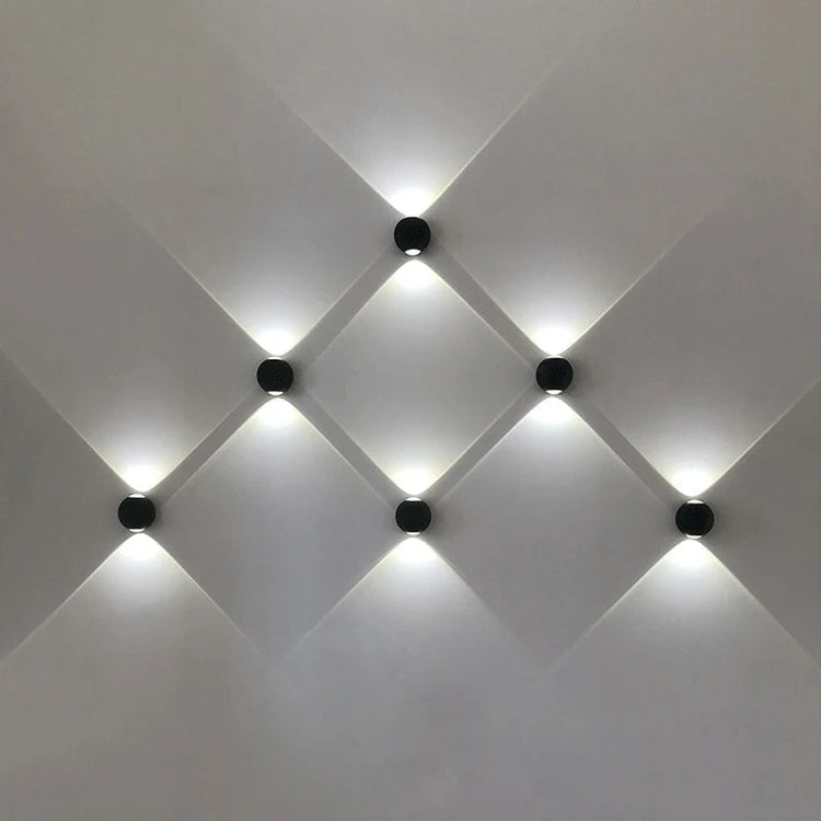 Orbix LED-Wandleuchte – Aluminium