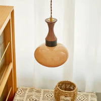 AmberGlow LED-Pendelleuchte – Vintage-Stil
