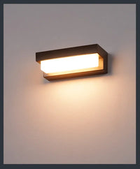 LED-Wandleuchte – Solarbetrieb