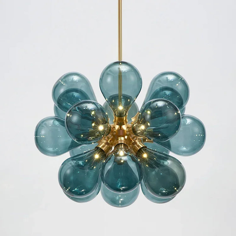 LED-Kronleuchter – Glas