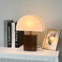 Oakmere LED-Tischleuchte – Holz