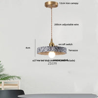 Terrazzo LED-Pendelleuchte – Ausgewähltes Lichtdesign
