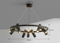 LED-Pendelleuchte – Kupfer