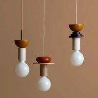 Halden LED-Deckenleuchte – Holz