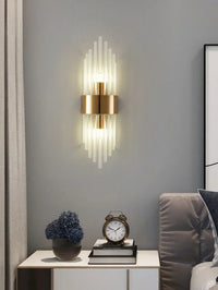 LED-Wandleuchte – Kristall