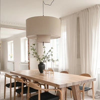 LED-Pendelleuchte – Wabi-Sabi-Design