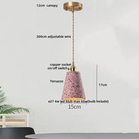Terrazzo LED-Pendelleuchte – Ausgewähltes Lichtdesign