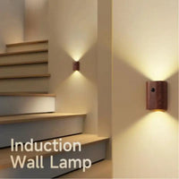 NordVale LED-Wandleuchte – Holz