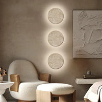 Travertine LED-Wandleuchte – Ausgewähltes Lichtdesign