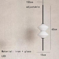 LED-Pendelleuchte – Glas
