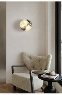 LED-Wandleuchte – Marmor