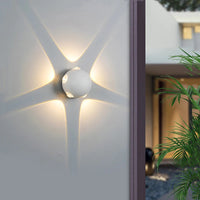 Orbix LED-Wandleuchte – Aluminium