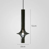 Aureline LED-Pendelleuchte – Glas