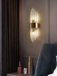 LED-Wandleuchte – Kristall
