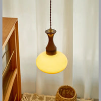 AmberGlow LED-Pendelleuchte – Vintage-Stil