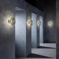 AuraGlas Wandleuchte – Nordisches Design