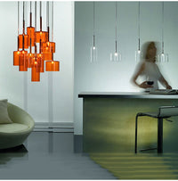 LED-Pendelleuchte – Glas