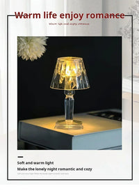 LED-Tischleuchte – Kristall