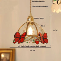 Glas-LED-Pendelleuchte – Glas