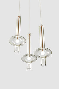 Aureline LED-Pendelleuchte – Glas