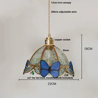 Glas-LED-Pendelleuchte – Glas