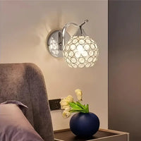 Kristall-LED-Wandleuchte – Kristall