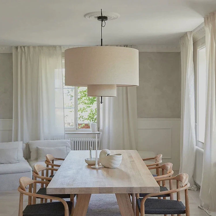 LED-Pendelleuchte – Wabi-Sabi-Design