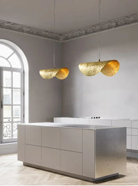 Gold Pendelleuchte – Retro-Design