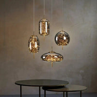 LED-Pendelleuchte – Glas