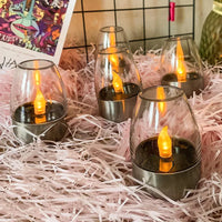 GlowCandle LED-Außenleuchte – Solarbetrieb