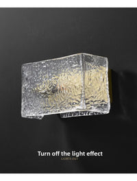 Copper LED-Wandleuchte – Glas