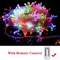 LumiGlow LED-Lichterkette – Wasserfest