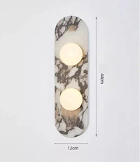 LED-Wandleuchte – Marmor