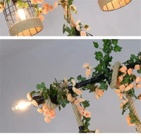 LED-Kronleuchter – Vintage-Stil