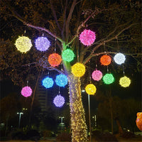 LED-Lichterkette – Rattan