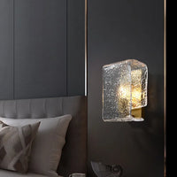 Copper LED-Wandleuchte – Glas