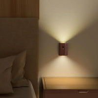 NordVale LED-Wandleuchte – Holz