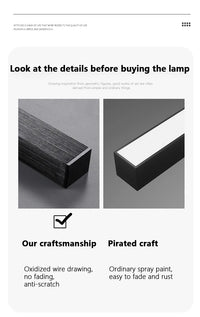 LED-Deckenleuchte – Nordisches Design