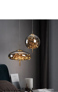 LED-Pendelleuchte – Glas