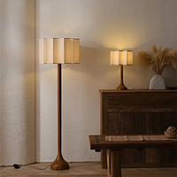 HikariWood LED-Tischleuchte – Holz