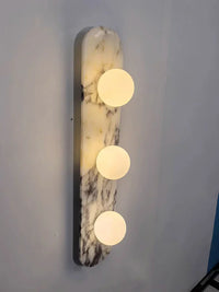 LED-Wandleuchte – Marmor