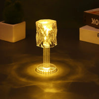 LED-Tischleuchte – Kristall
