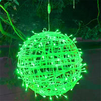 LED-Lichterkette – Rattan
