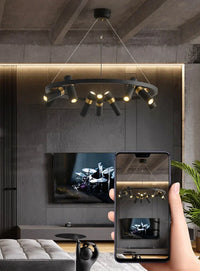 LED-Pendelleuchte – Kupfer