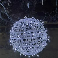 LED-Lichterkette – Rattan